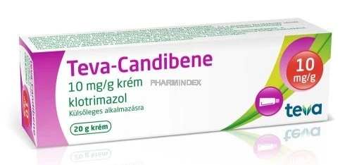 TEVA-CANDIBENE 10 mg/g krém