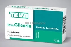 TEVA-GLICERIN 2 g végbélkúp