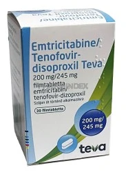 EMTRICITABINE/TENOFOVIR-DISOPROXIL TEVA 200 mg/245 mg filmtabletta