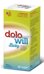 DOLOWILL BABY 100 mg/5 ml belsőleges szuszpenzió