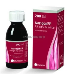 NORIGONEP 7,5 mg/5 ml szirup