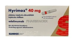 HYRIMOZ 40 mg oldatos injekció előretöltött injekciós tollban