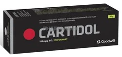 CARTIDOL 100 mg/g gél
