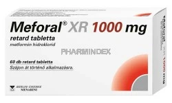 MEFORAL XR 1000 mg retard tabletta