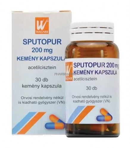 SPUTOPUR 200 mg kemény kapszula