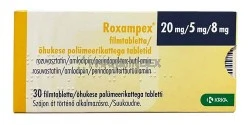 ROXAMPEX 20 mg/5 mg/8 mg filmtabletta