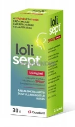 LOLISEPT 1,5 mg/ml szájnyálkahártyán alkalmazott spray
