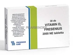 VITAMIN D3 FRESENIUS 2000 NE tabletta