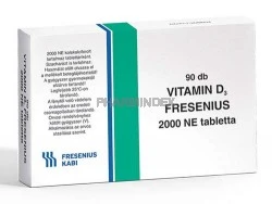 VITAMIN D3 FRESENIUS 2000 NE tabletta