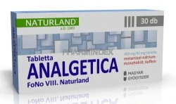 Tabletta analgetica FoNo VIII. Naturland