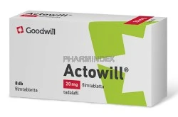 ACTOWILL 20 mg filmtabletta