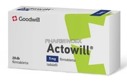 ACTOWILL 5 mg filmtabletta