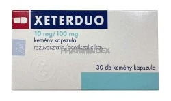 XETERDUO 10 mg/100 mg kemény kapszula