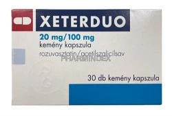 XETERDUO 20 mg/100 mg kemény kapszula