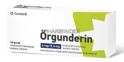 ÖRGUNDERIN 6 mg/0,4 mg módosított hatóanyag-leadású tabletta